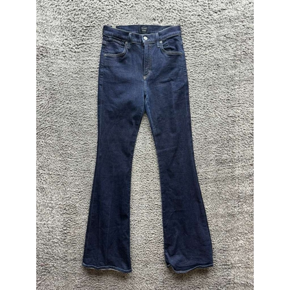 Citizens Of Humanity Fleetwood High Rise Flare Denim Jeans Indigo Womens Size 26